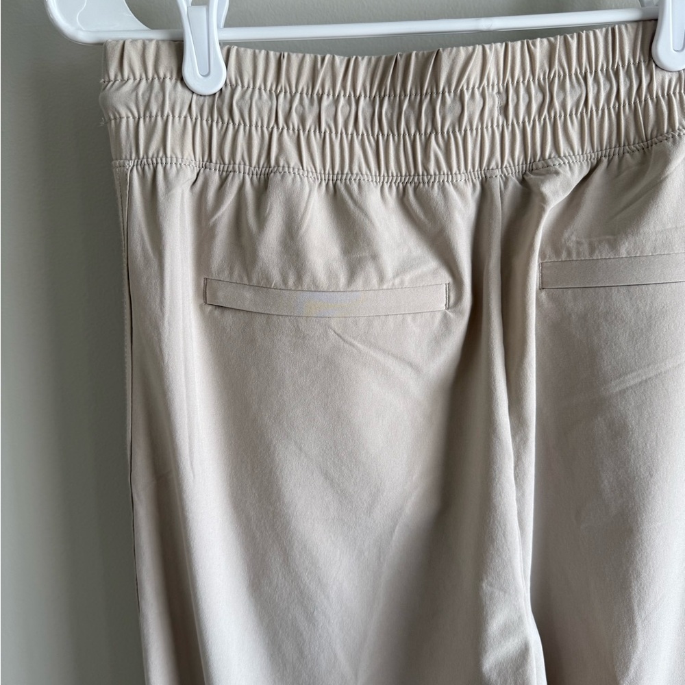 Athleta Avenue Wide Leg Crop Pant - Cream - Size 4 - Picture 9 of 12